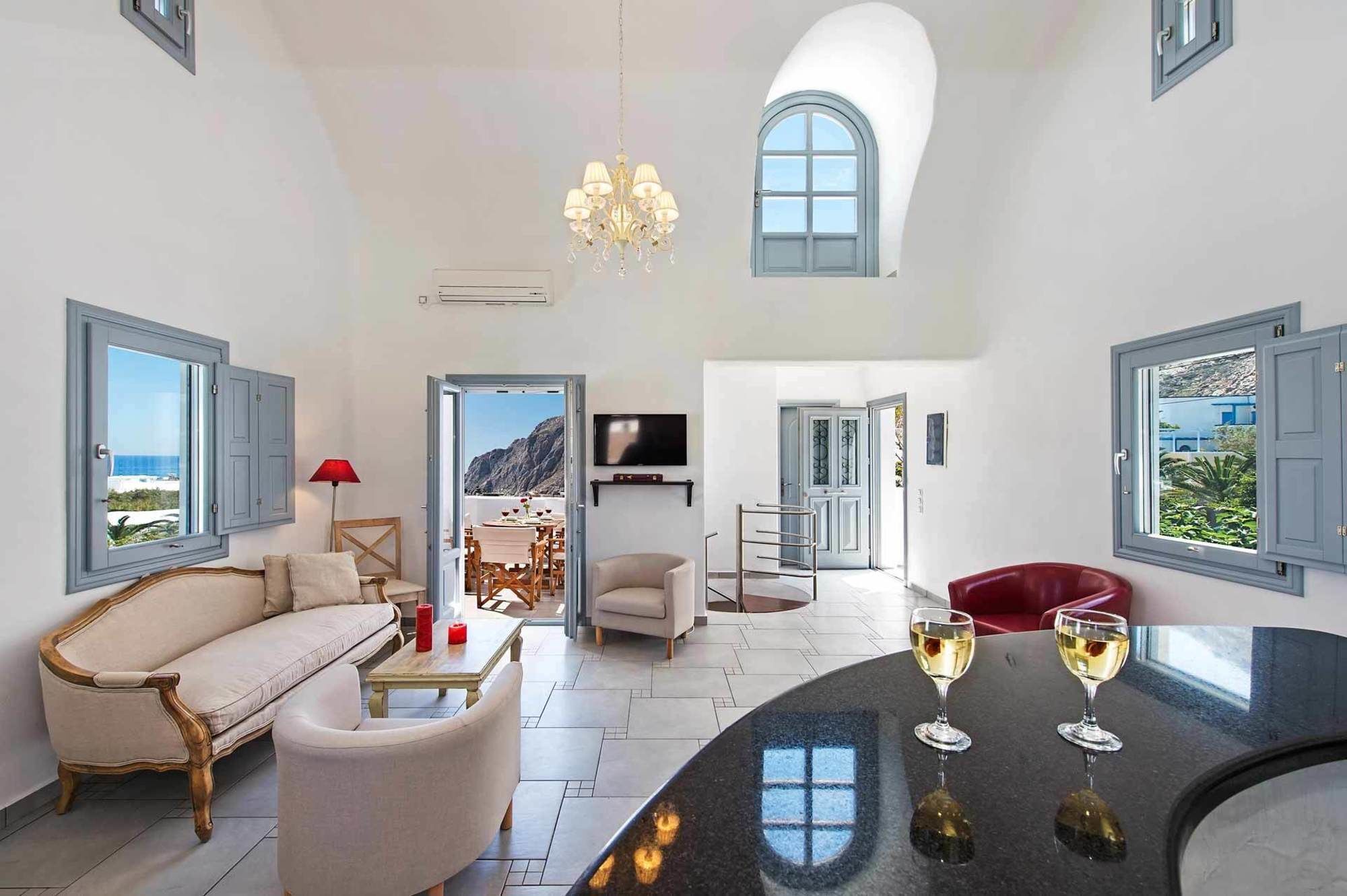 Felicity Villas Santorini Luxury House คามารี ภายนอก รูปภาพ