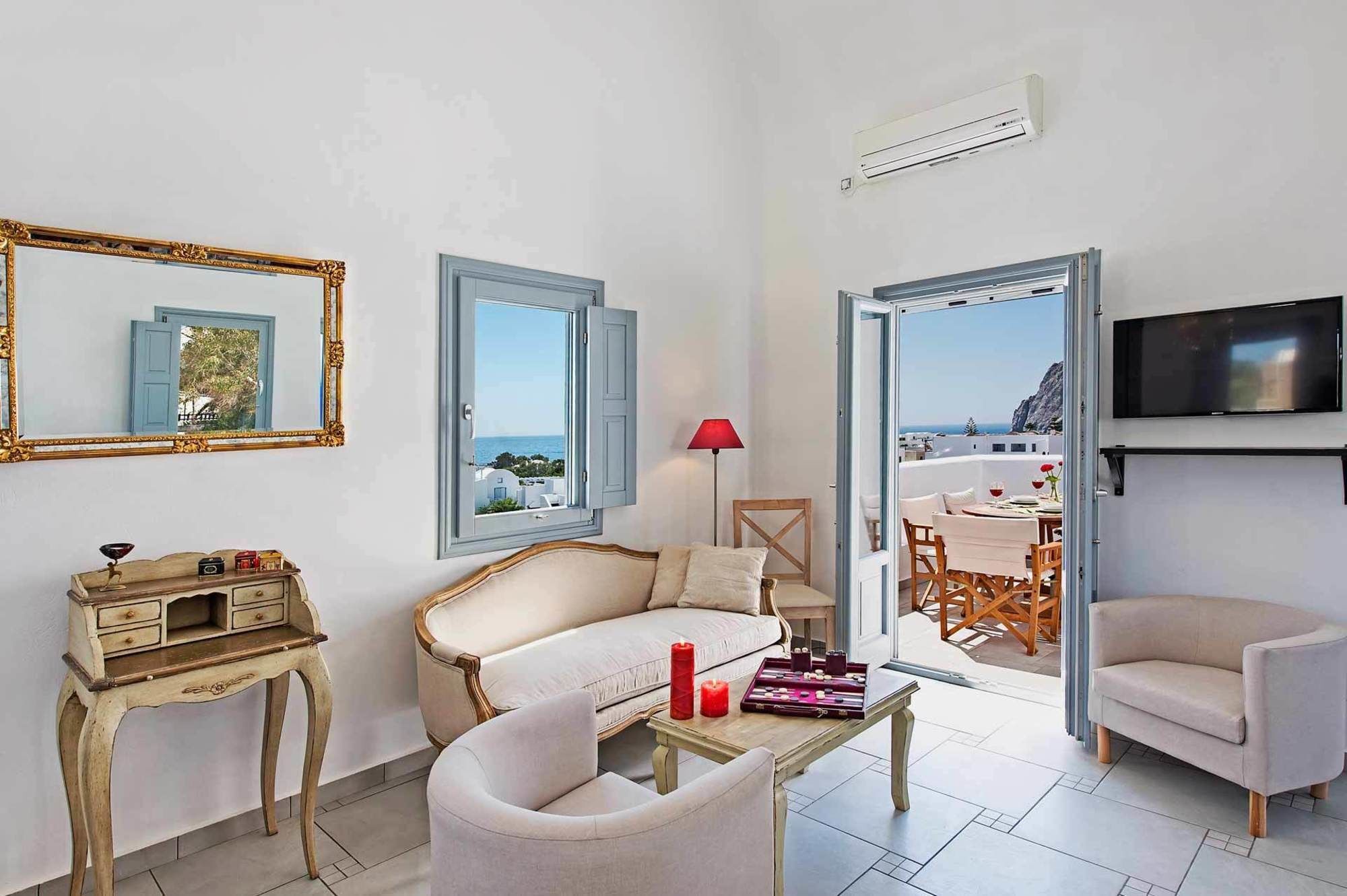 Felicity Villas Santorini Luxury House คามารี ภายนอก รูปภาพ